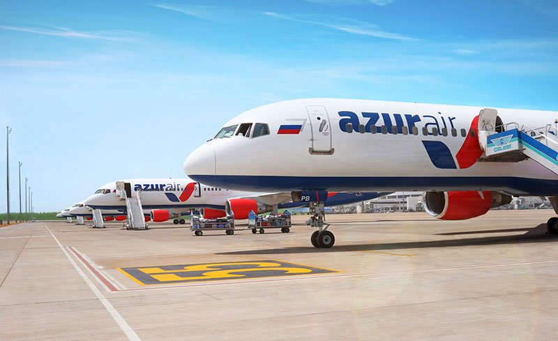 Парк самолетов авиакомпании Azur Air