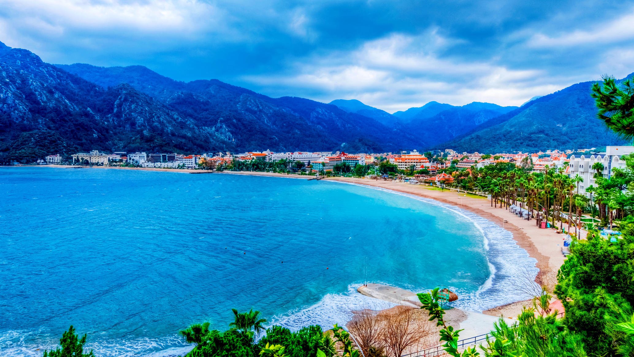 Комфортный пляжный отдых без визы в Турции