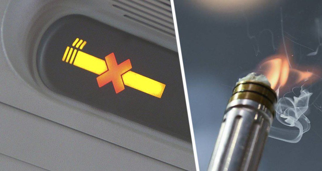 Разрешено ли курить электронные сигареты на борту самолета?