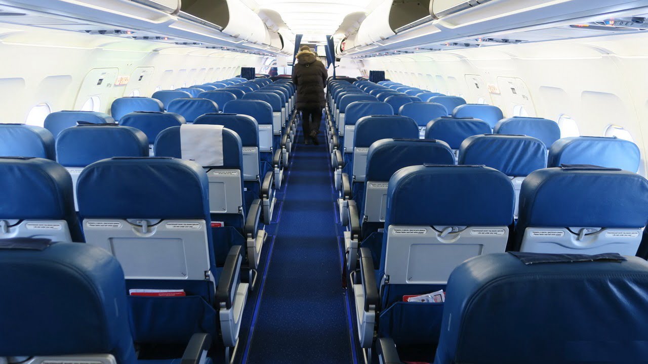 Стиль и оснащение салона Аэробус А320 (Airbus A320)