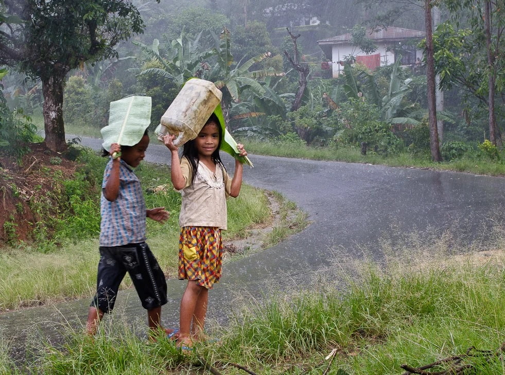 Влажный сезон на Бали.